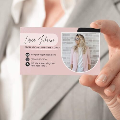 Business Card Template for Coaches