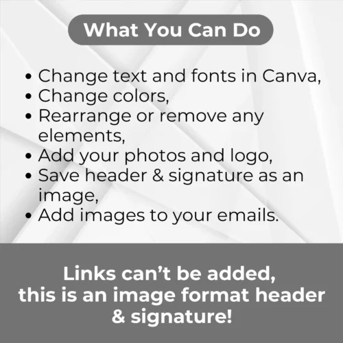 Canva Email Signature & Header Template - Image 6