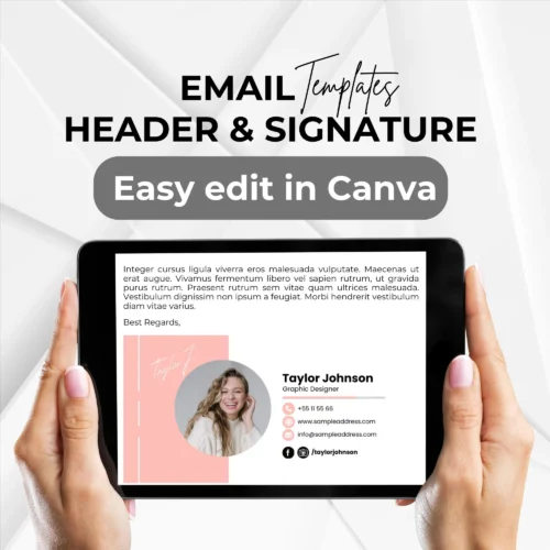 canva email signature