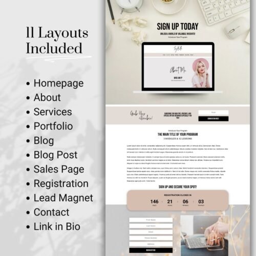 course funnel website